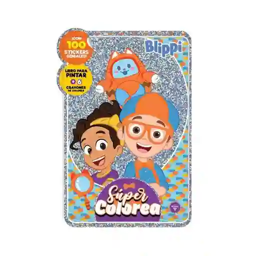 Disney Set Junior Super Colorea Blippi