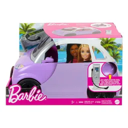 Barbie Muñeca Vehículo Eléctrico Con Estación de Carga Hjv36