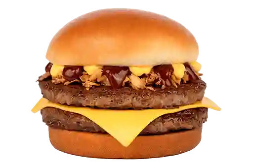 Hamburguesa Cheddar BBQ Doble