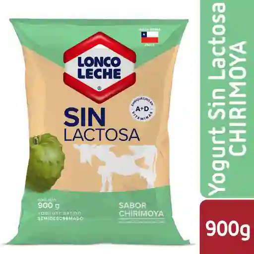 Loncoleche Yoghurt Batido sin Lactosa Sabor a Chirimoya