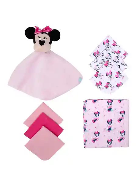 Bambino Set de Bebé Minnie Blanco 1