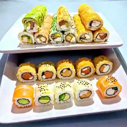 Promo 90 piezas + bebida de 1.5 lt