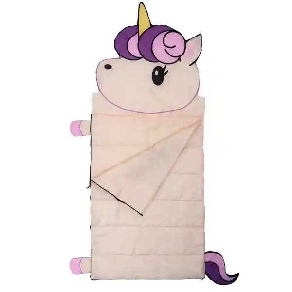 Saco de Dormir Infantin Unicornio Rosa