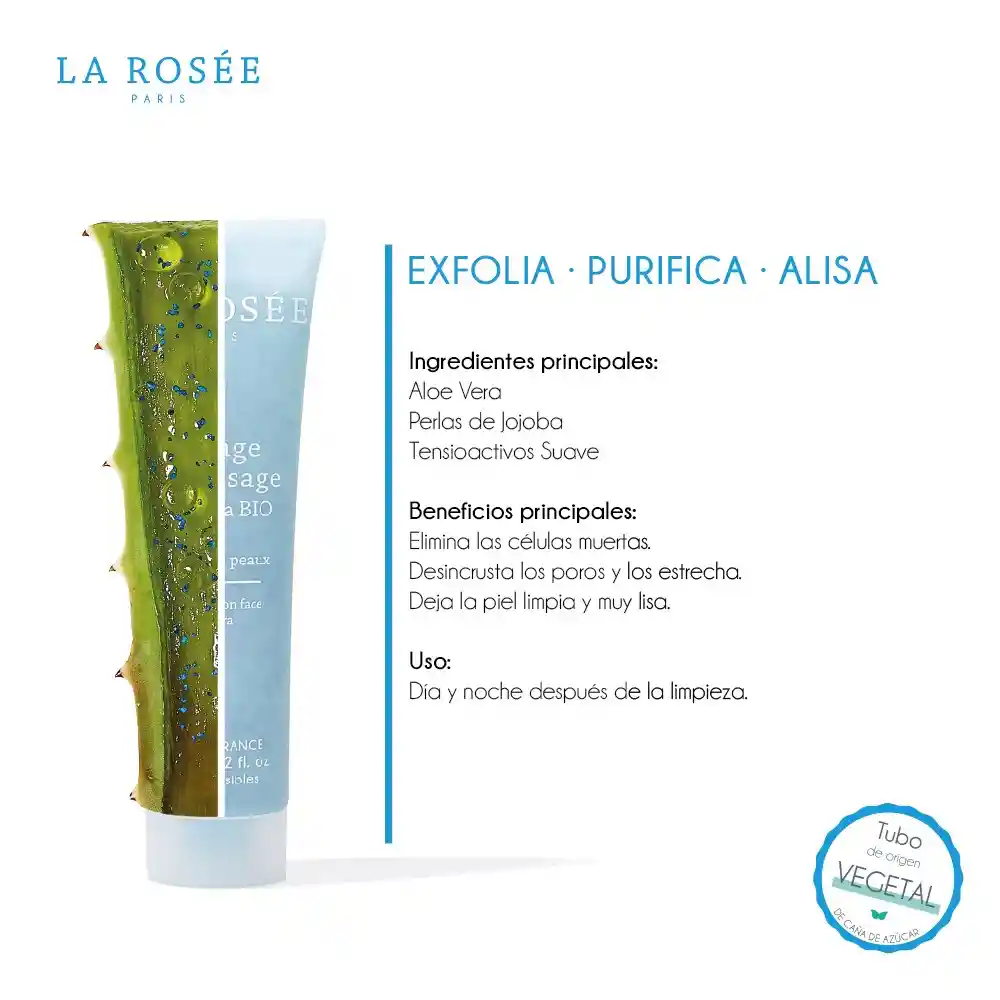 La Rosée Exfoliante Facial - Aloe Vera/ Jojoba