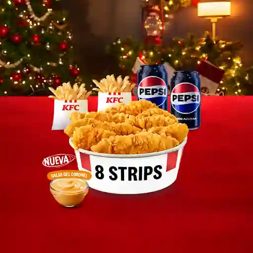 Chicken share 8 Strips Combo