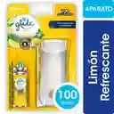 Aromatizante de Ambientes Glade Limón Refrescante + Repuesto 9 g