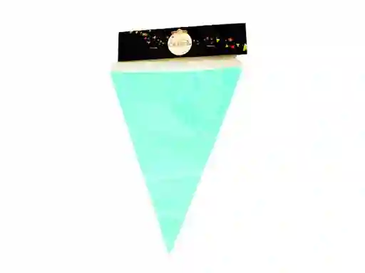 Banderín Papel Celeste 3.2 m