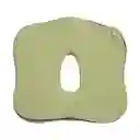 Cojín Ergonómico de Silla Verde 40 x 10 x 40 cm
