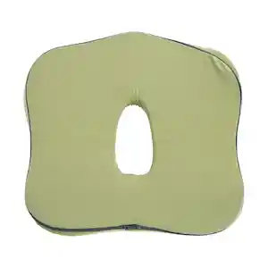 Cojín Ergonómico de Silla Verde 40 x 10 x 40 cm