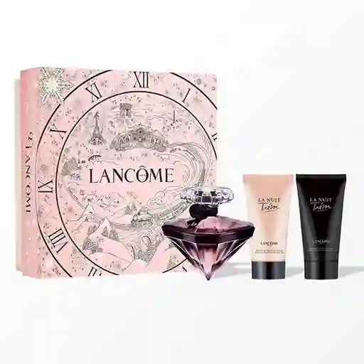 Lancome Set Perfume + Loción + Gel Corporal