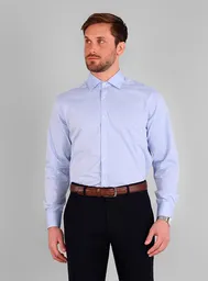 Van Heusen Camisa Manga Larga 107 33/34 Azul Marino 16