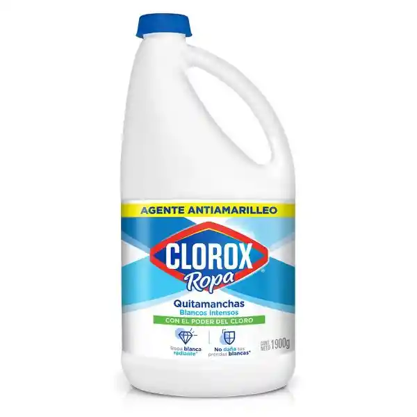 Quitamanchas Clorox Blancos Intensos (Botella) 1900 gr