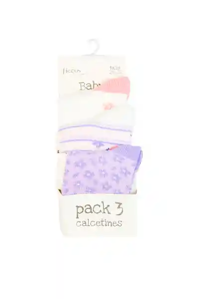 Pack de Calcetines Bebé Niña Colores Talla 20/22 - 634