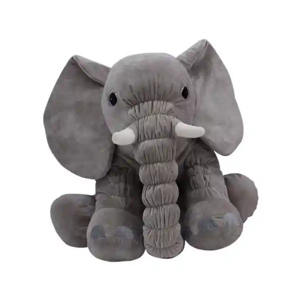 Peluche Apego de Elefante Gris 50 cm