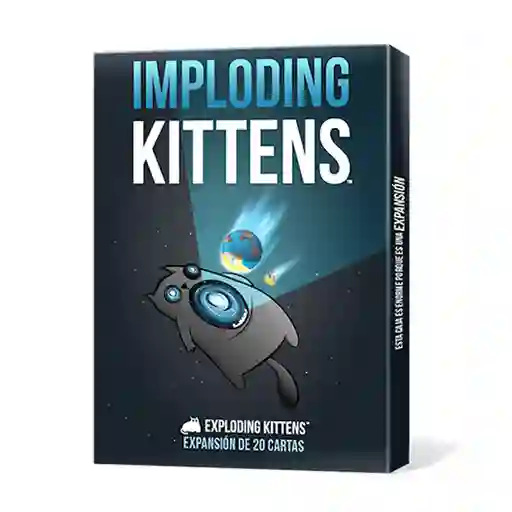 Imploding Kittens Expansión de Juego de Cartas