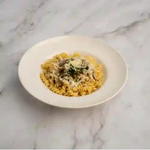 Pasta con Salsa de Champiñón