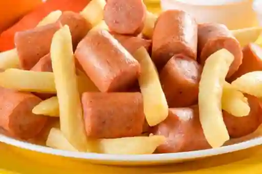 Combo Salchipapas + Bebida