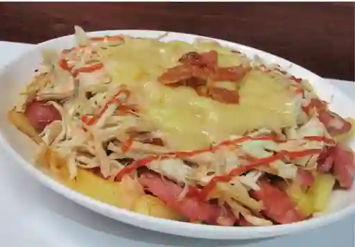 Salchipapas de Pollo