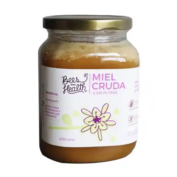 Bees & Health Miel Cruda de Pradera