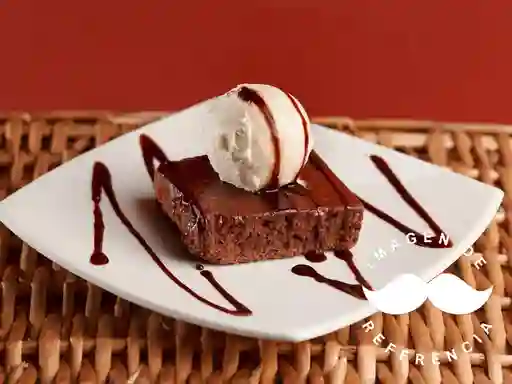 Brownie con Helado