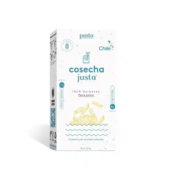 Cosecha Justa Pasta Penne Garbanzo