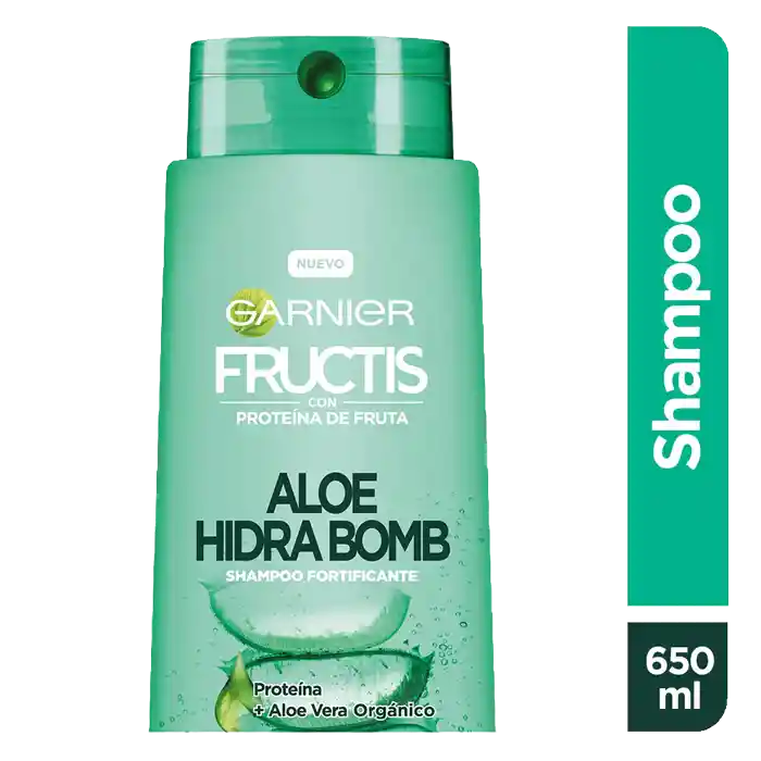 Garnier-Fructis Shampoo Fortificante Aloe Hidra Bomb