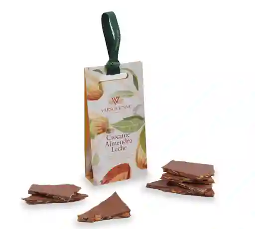 Estuche de Crocante Almendras Leche Varsovienne