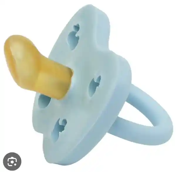 Hevea Chupete Ortodoncia Baby Blue Celeste 0-3 Meses HV-10