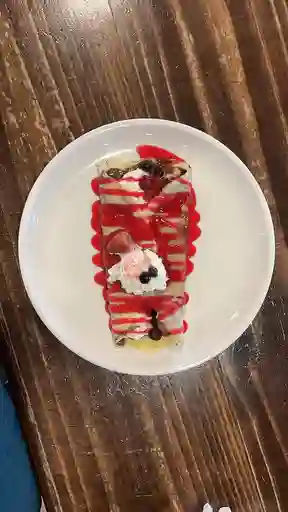 Crepé Dulce Nutella - Frutos Rojos