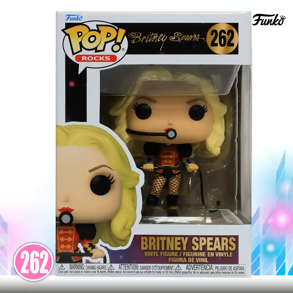 Funko Pop! Figura de Acción Rocks Britney Spears Circus 262