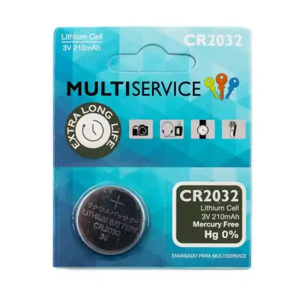 Multiservice Pila CR2032