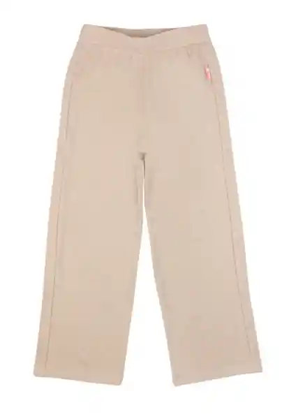 Pantalón Kids Palazzo Tejido Arctic 296 Niña Beige 4 Años Ficcus