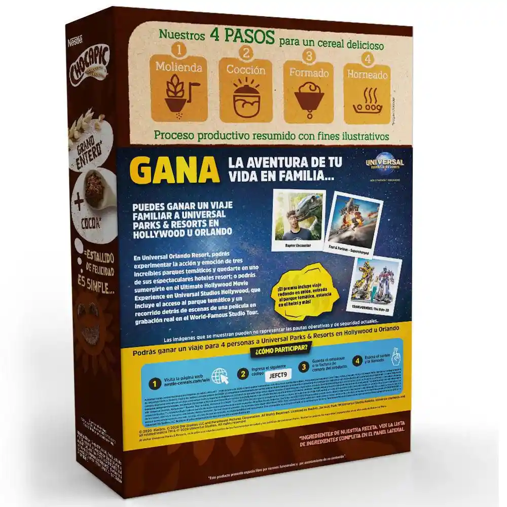 Chocapic Cereal Nestle Caja