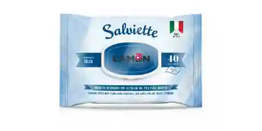 Camon Toallita Húmedas Para Mascotas Fragancia a Talco