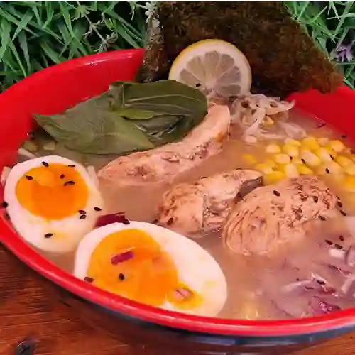 Sanin Albaca Ramen (No Picante)