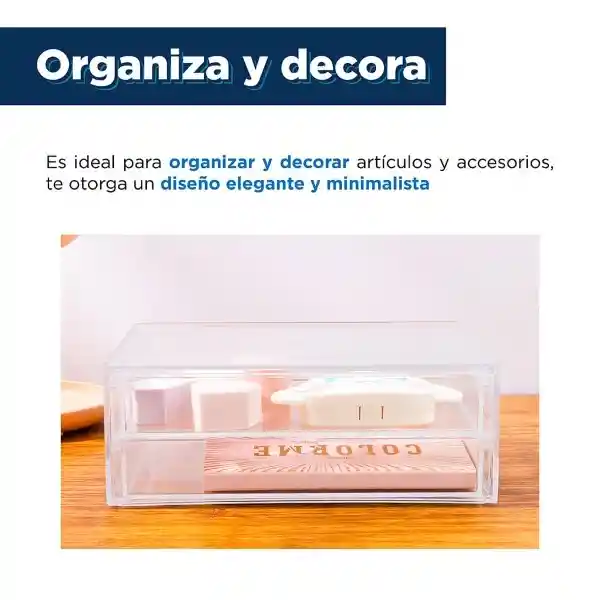 Organizador Para Cosméticos Con Cajones Delgados Miniso