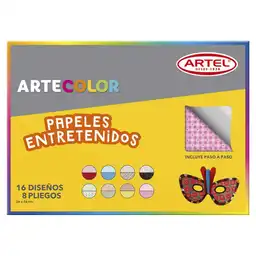 Artecolor Estuche Papeles Entretenidos