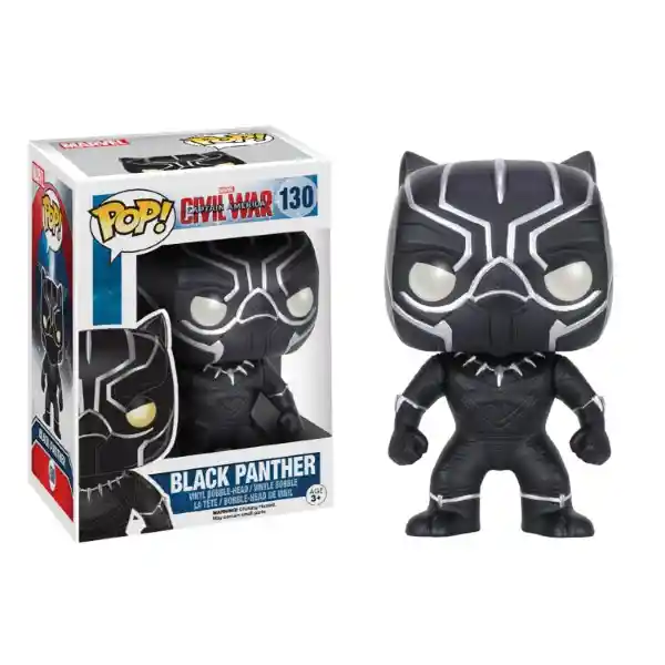 Funko Pop Figura de Acción Marvel Black Panther