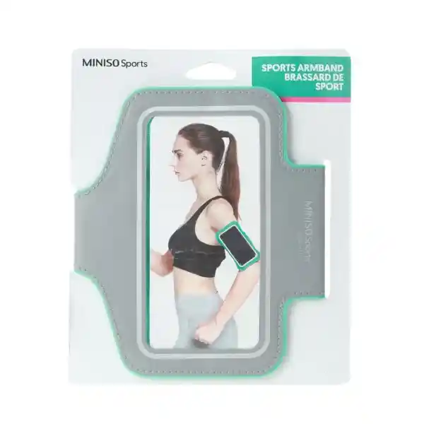 Funda Deportiva Para Brazo Verde Miniso