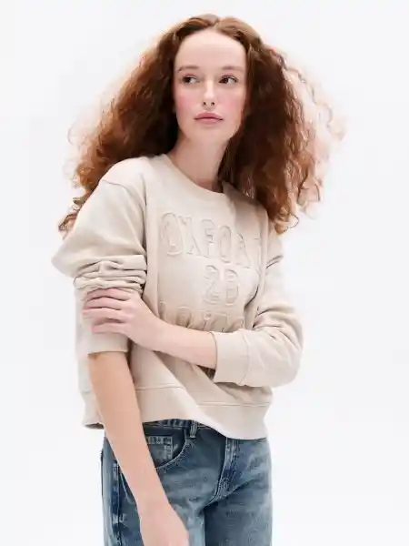 Index Polera Manga Larga Analucor Crema XL S25