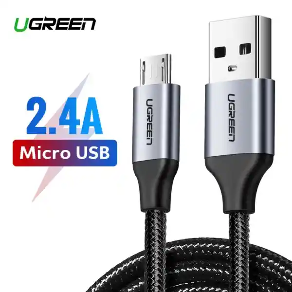 Ugreen Cable Usb-a a Micro Usb Negro Modelo US290