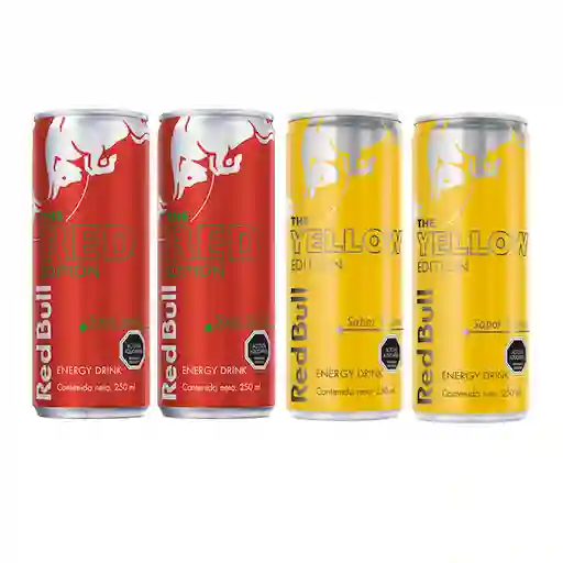 Combo Red Bull Sabores