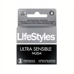 Lifestyles Preservativos Ultra Sensible Nuda