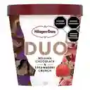 Haagen-Dazs Helado Duo Chocolate Belga y Frutilla Crujiente