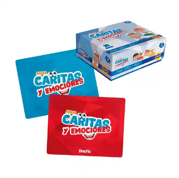 Dactic Juego de Mesa Arma Caras y Emoción