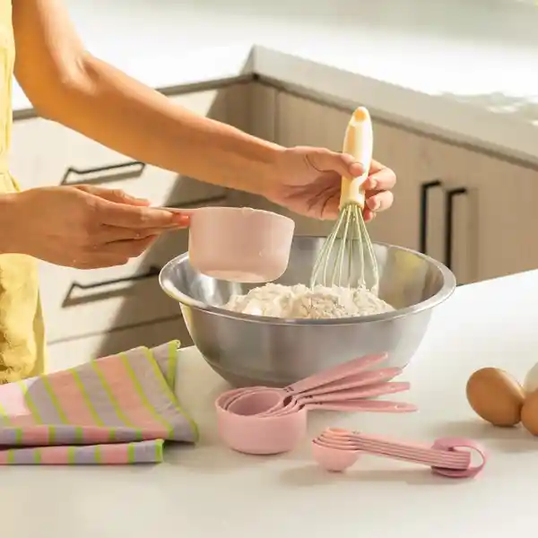 Bowl Mezclador Acero Inoxidable y Silicona