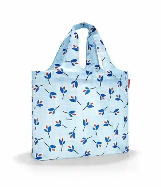 Bolsa de Playa Plegable Leaves Azul Reisenthel