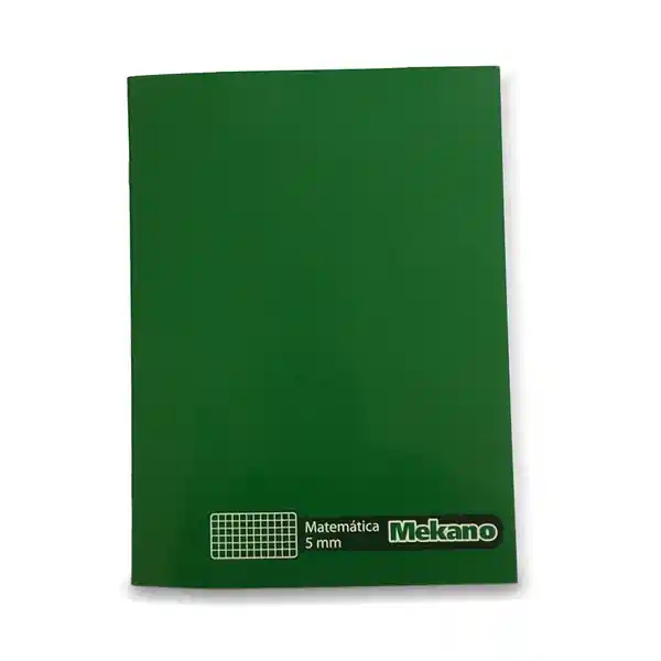 Mekano Cuaderno College Matemática Liso