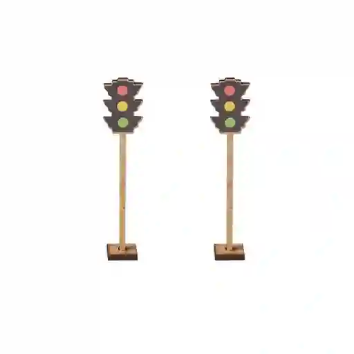 Maqueta Set Mueble Semáforos