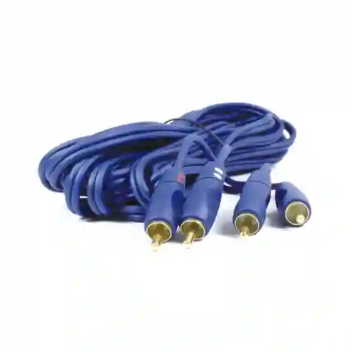 Cable Rca M/M Dorado Azul 2 × 2 SL-1031